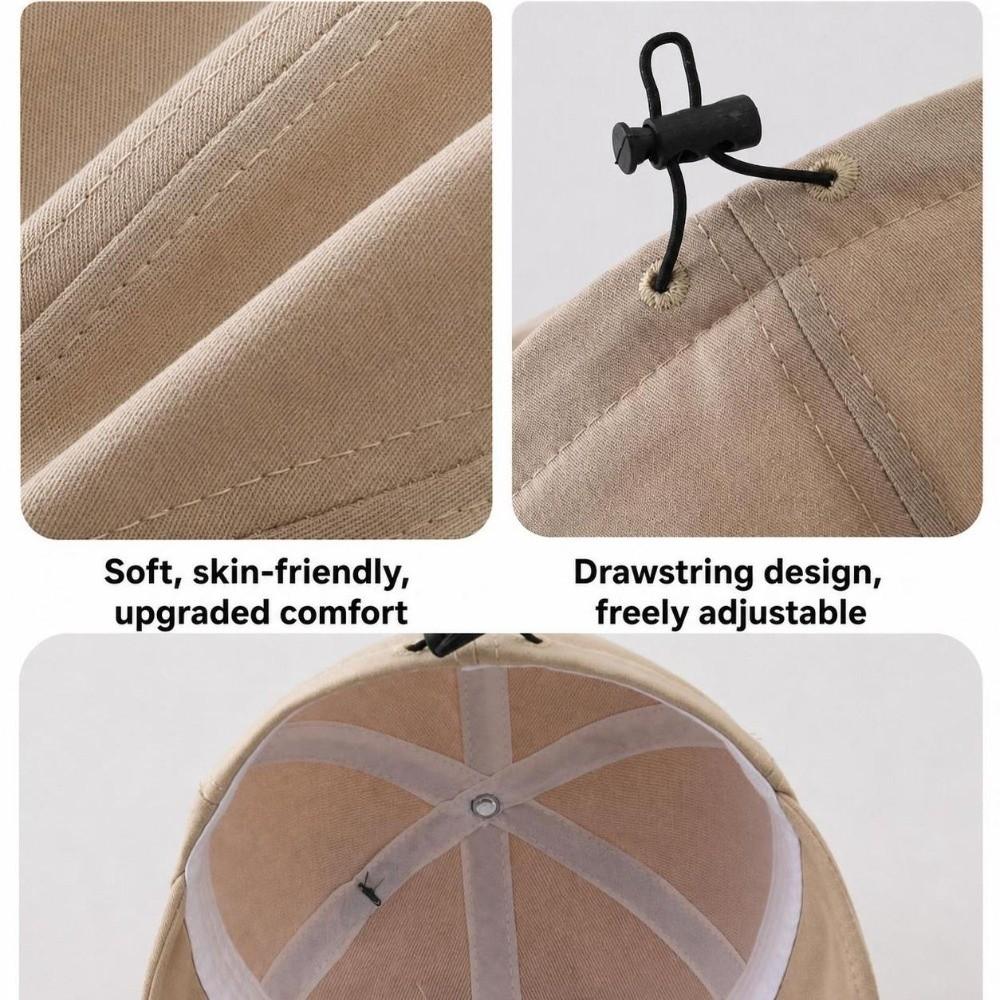 Sunscreen Protection Kids Baseball Cap UPF 50+ Thin Sunscreen Cap Cute Baby Sun Cap  Outdoor Play