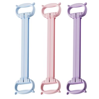 Silicone Exercise Band Pull Rope With Adjustable 4 Tension Settings Fitness Stretch Band For Womens Fitness And Sports