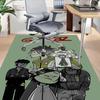 1pc Gorillaz Ink Carpet, Office Rug Outdoor Mat Home Decor Area Carpet Festival
