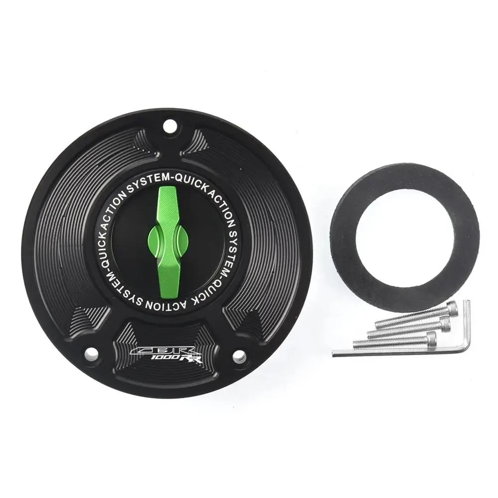For CBR CBR1000RR ABS 2004-2013 CBR1000RR Fireblade CNC Fuel Gas Tank Cap Cover Aluminum Keyless Motorcycle Accessories