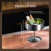 High Footed Ice Stainless Steel Dessert Cup Bowl Snack Candy for Sundae