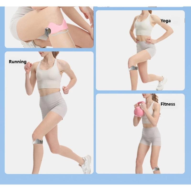 Soft Pressurize Sport Knee Wrap Adjustable Strap Cushions Pressure Knee Pad for Running Basketball And Gym Workouts