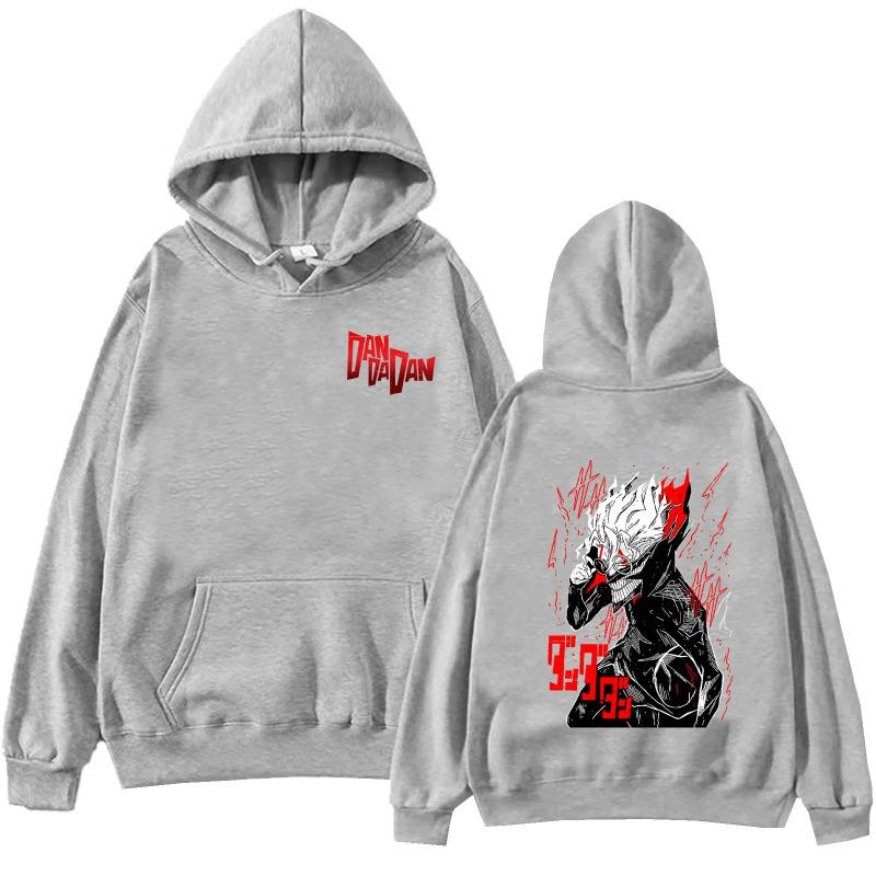 Dandadan Okarun Japanese Animation Hoodies Men Fashion Long Sleeve Sweatshirts Women Harajuku Streetwear Sudaderas