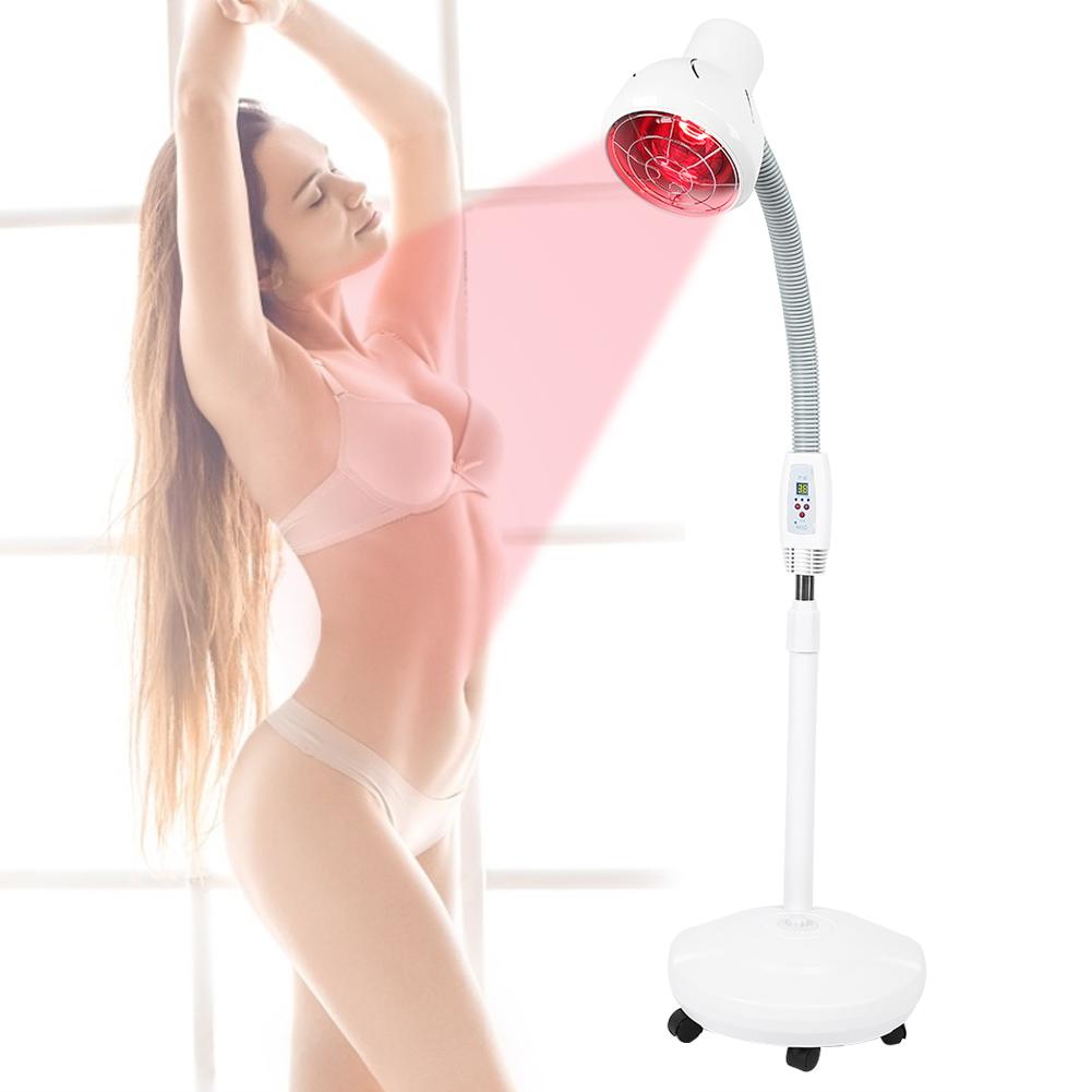 275W Floor Stand Type Infrared Heat Lamp Therapy Pain Relief Machine