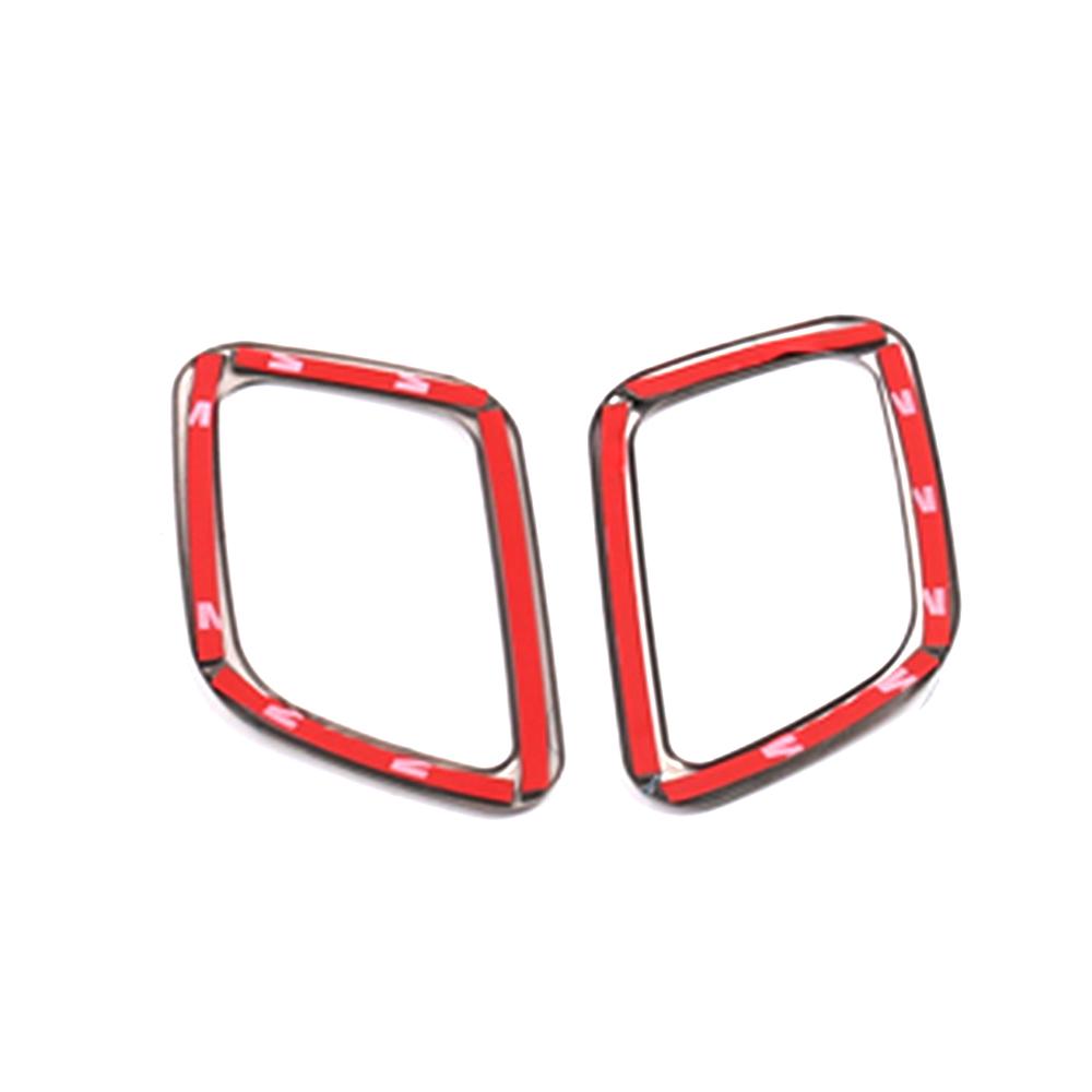 For Hyundai Creta IX25 2016-2018 Dashboard Air Conditioning AC Outlet Vent Cover Frame Trim Stainless Steel Interior Moulding