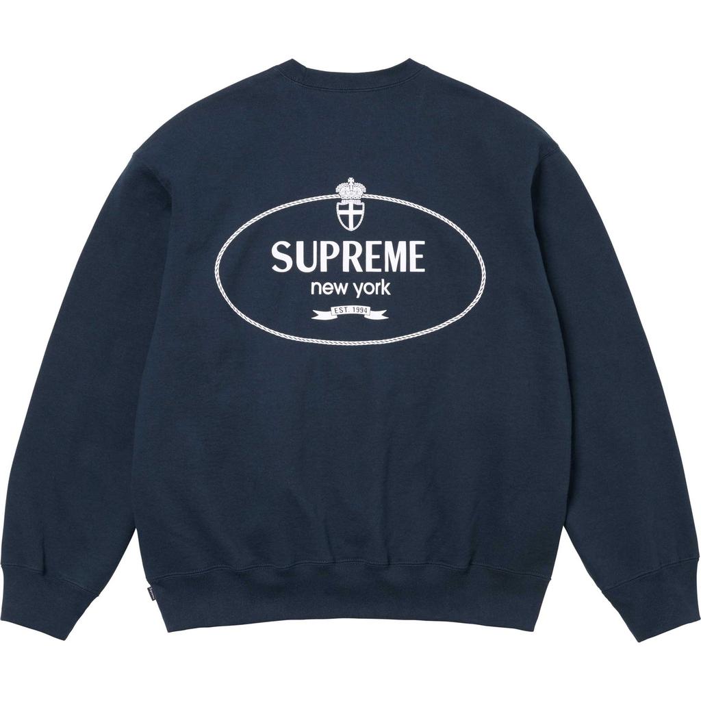 Supreme Crest Crewneck FW24 SUP-FW24-043