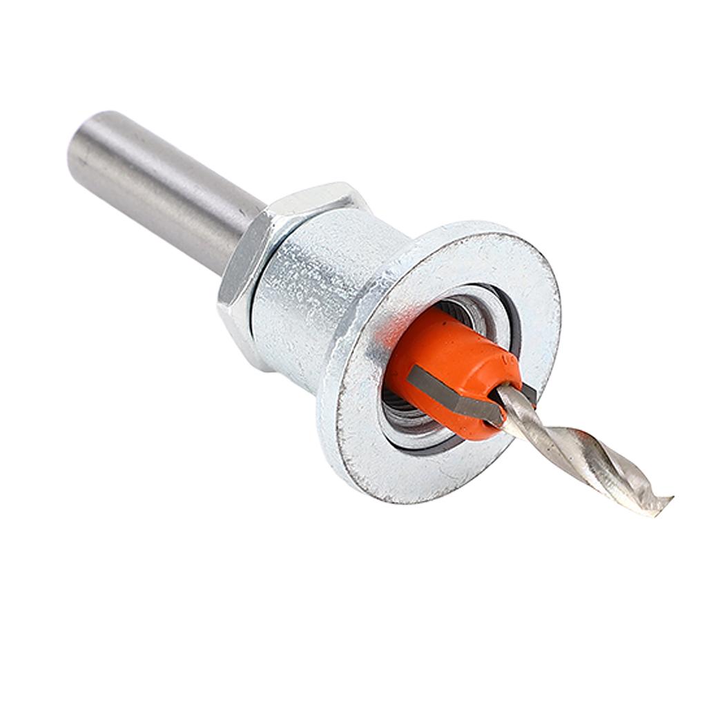 Countersink Drill Bit 4x10mm Adjustable Depth Fast Chip Removal High Efficiency Alloy Steel
