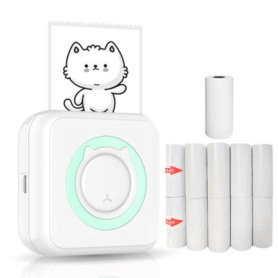 All-in-one Photo Printer Multifunction Portable Printer Wireless Instant Mini Printer Support BT
