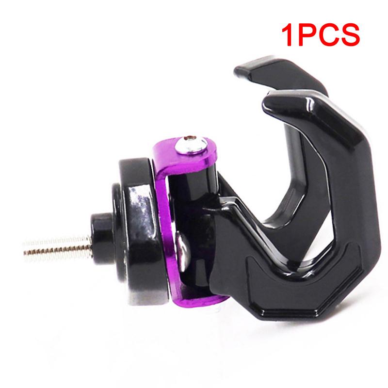 New Aluminum Alloy Motorcycle Luggage Helmet Holder Hook Mount Motorbike Scooter Helmet Holder Bag Hook Hanger With Screw