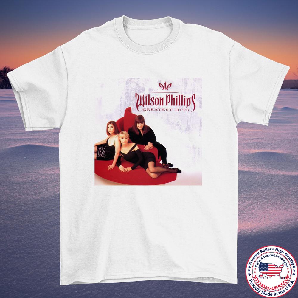 Wilson Phillips Greatest Hits Хлопковая футболка с принтом Полный размер S-5XL Унисекс футболка L