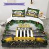 Sporting Charleroi Pattern Bedding Home Decoration Birthday Gift ( 1 Duvet Cover + 2 Pillowcase, Without Core),fan Merchandise.
