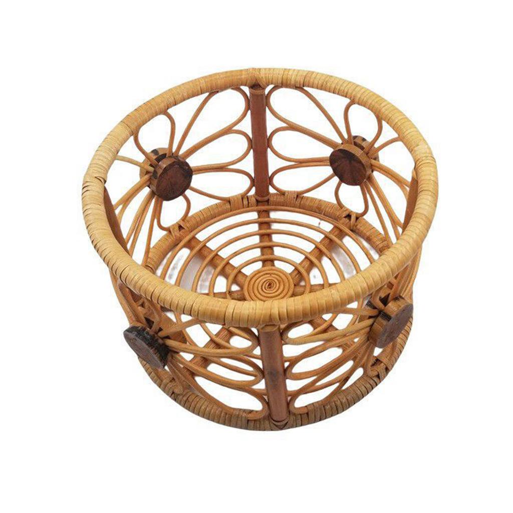 Handwoven Vintage Rattan Basket For Newborn Photography Create A And Safe Environment For Your Baby Photos