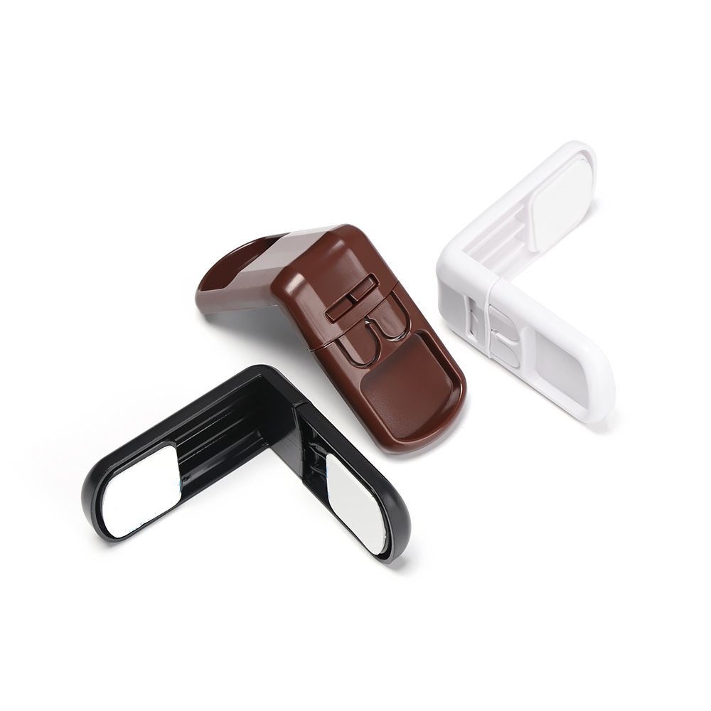1/4pcs Cupboard Anti-opening Drawers Double Snap Wardrobe Door Safety Lock Right Angle Children Protector