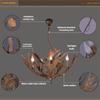Antler Chandelier Vintage Restaurant Clothing Store Creative Personality Living Room Cabin Chandelier