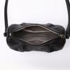 Cloud Cover Women's Premium Genuine Leather Ruffled Handbag with Shoulder Strap