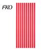 Comfortable Lip Straw Heart Shaped Straws, Food Safe PP Disposable Drinking Rounded Pink Gradient Design Sip Straws for Cocktail, Birthday Party Love