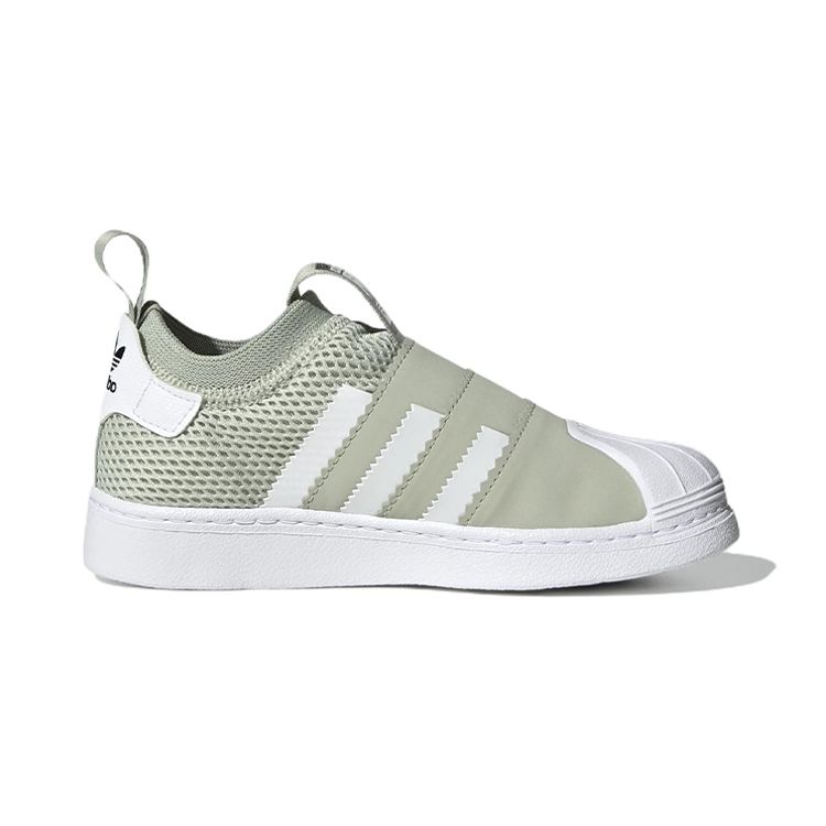 adidas Superstar 360 2.0 J Halo Grün Kinder Sneakers Wolkenweiß Kernschwarz GY3791