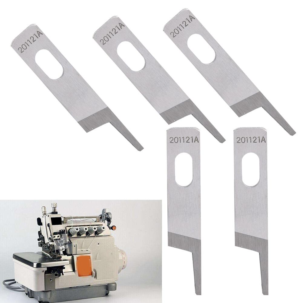 10Pz Kit di Ricambio Lama Superiore in Acciaio Accessori Macchina da Cucire Industriale 201121A