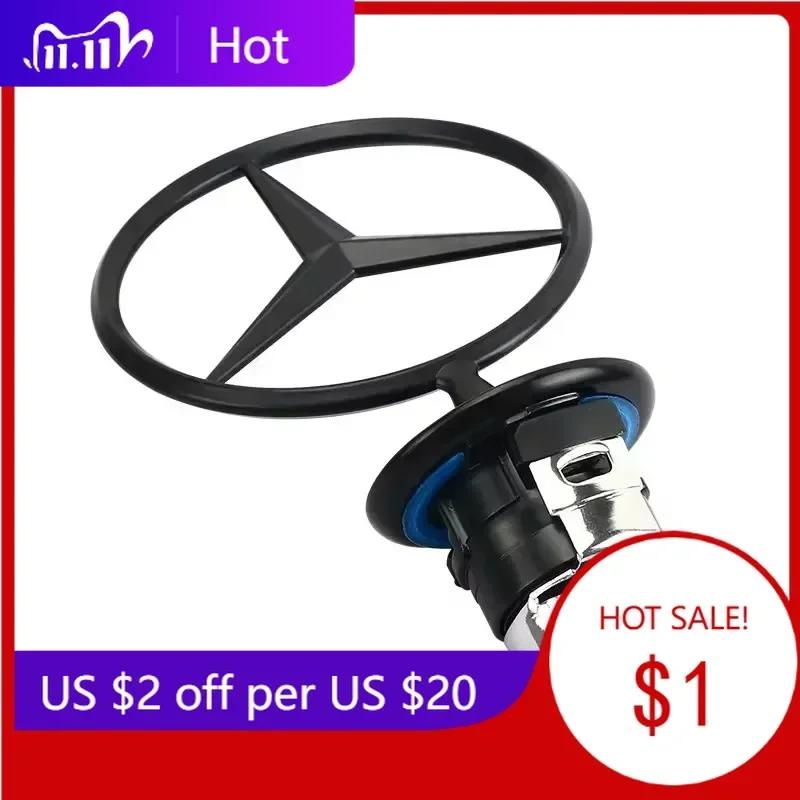 FIQ4  For Mercedes Benz Mercedes Benz emblem Star Bonnet Car Hood Front Chrome Logo for Mercedes E S Class w204 w211 w205 W212 w203 w2