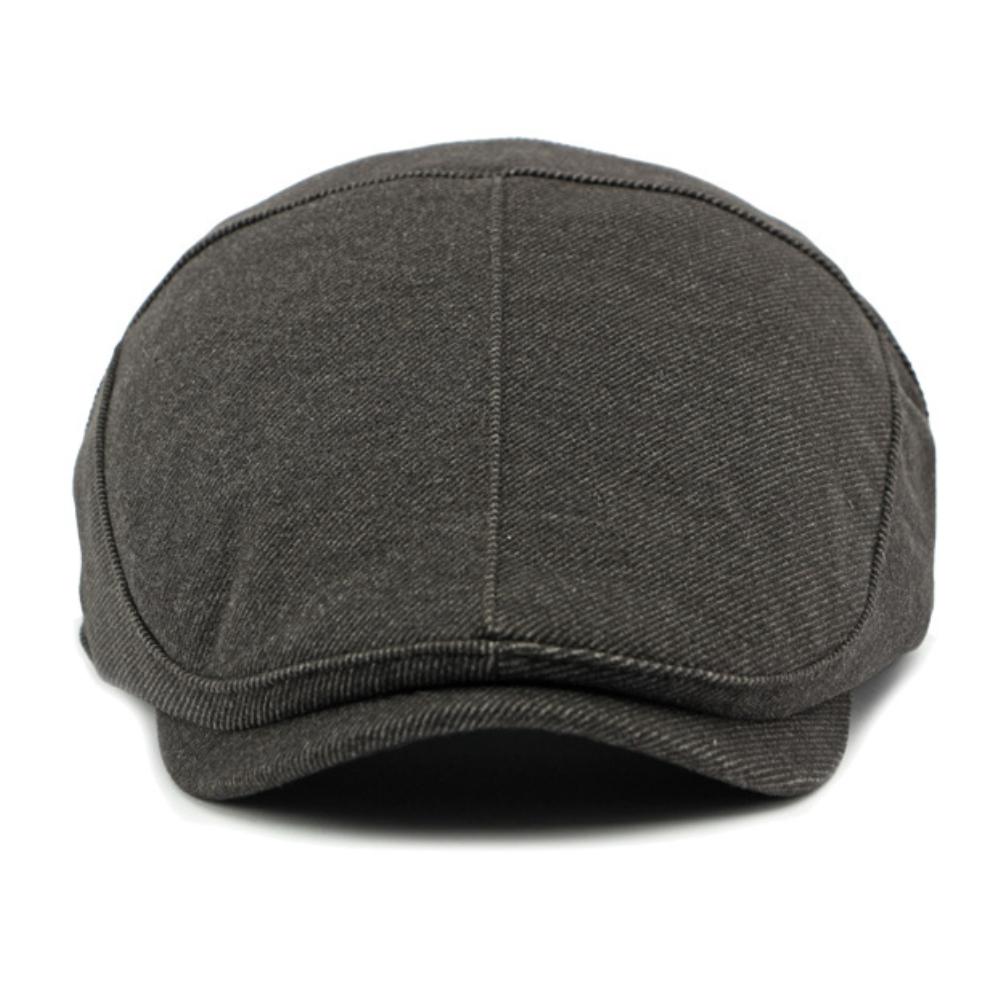 HT4948 Berets for Men Women New Autumn Winter Cap Artist Painter Wool Beret Hat Male Female Ivy Flat Cap Fleece Lined Beret Cap