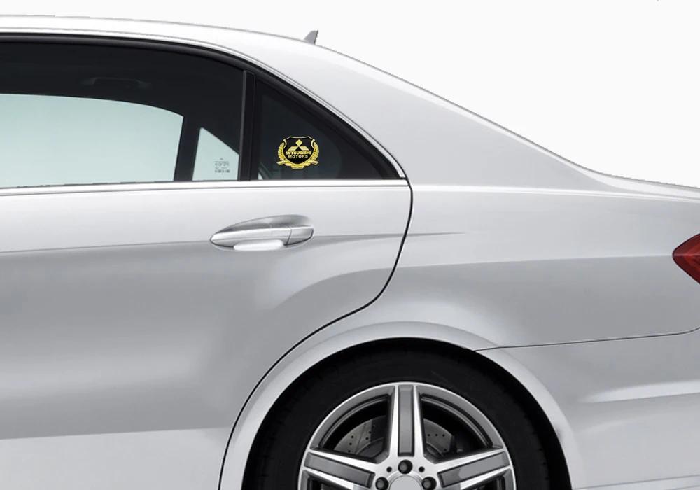 Car Styling Metal Emblem Badge for Mitsubishi RALLIART ASX Lancer L200 Pajero Outlander Eclipse Galant Sticker Window Decortion QQ7