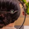 Chinese Style Imitation Jade Wooden Hair Sticks Simple Retro Hair Forks Hairpins For Women Girls Hair Bun Fixed Hair Jewelry