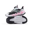 Anta Kids Bow Speed Comfortable Versatile Simple Non-Slip Breathable Low-Top Running Shoes Kids running shoes Black White Pink A22435532-3