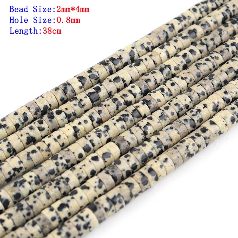 1strand 4/6/8/10mm Natural Stone Flat Beads Druzy Quartz Crystal Loose Spacer DIY Bracelet Necklace Fashion Jewelry