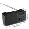 DC 5 V Portable DAB+FM Wireless Digital Radio Player Receiver Handheld Bluetooth Music Stereo Radio Speaker AUX LCD Alarm Clock