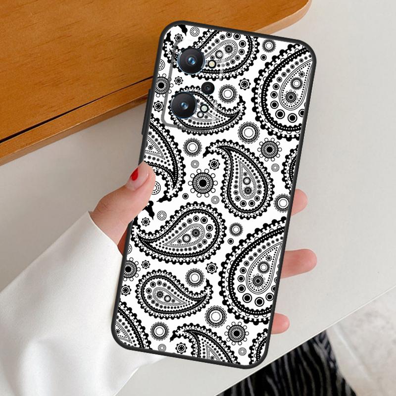 

Bandana Seamless Pattern For Realme GT7 GT6 15 Pro 10 11 12 13 14 Pro Plus C65 C63 C61 C55 C51 C53 C35 C75 C67 Case Realme C55