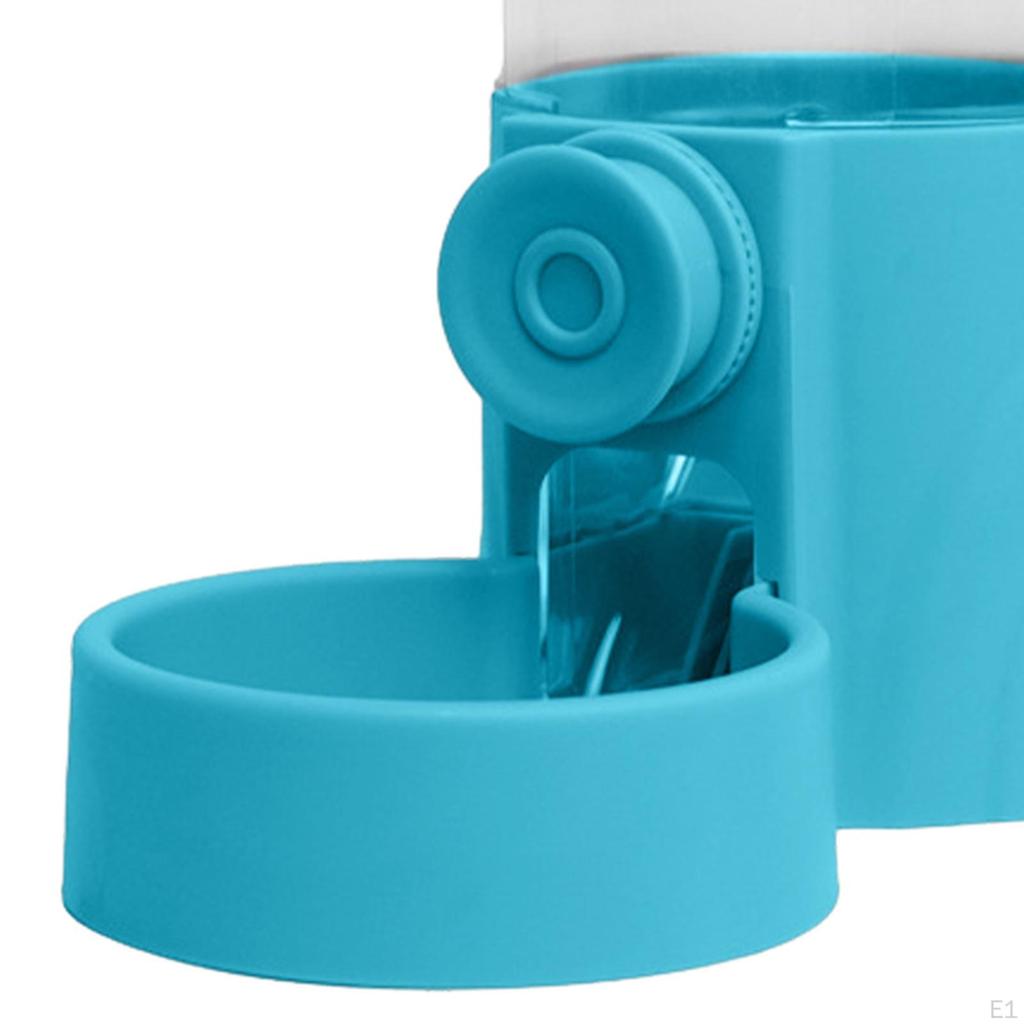 Automatic Cat Dog Feeder Cage Hanging Dispenser Pet Supplies Gravity Food Container