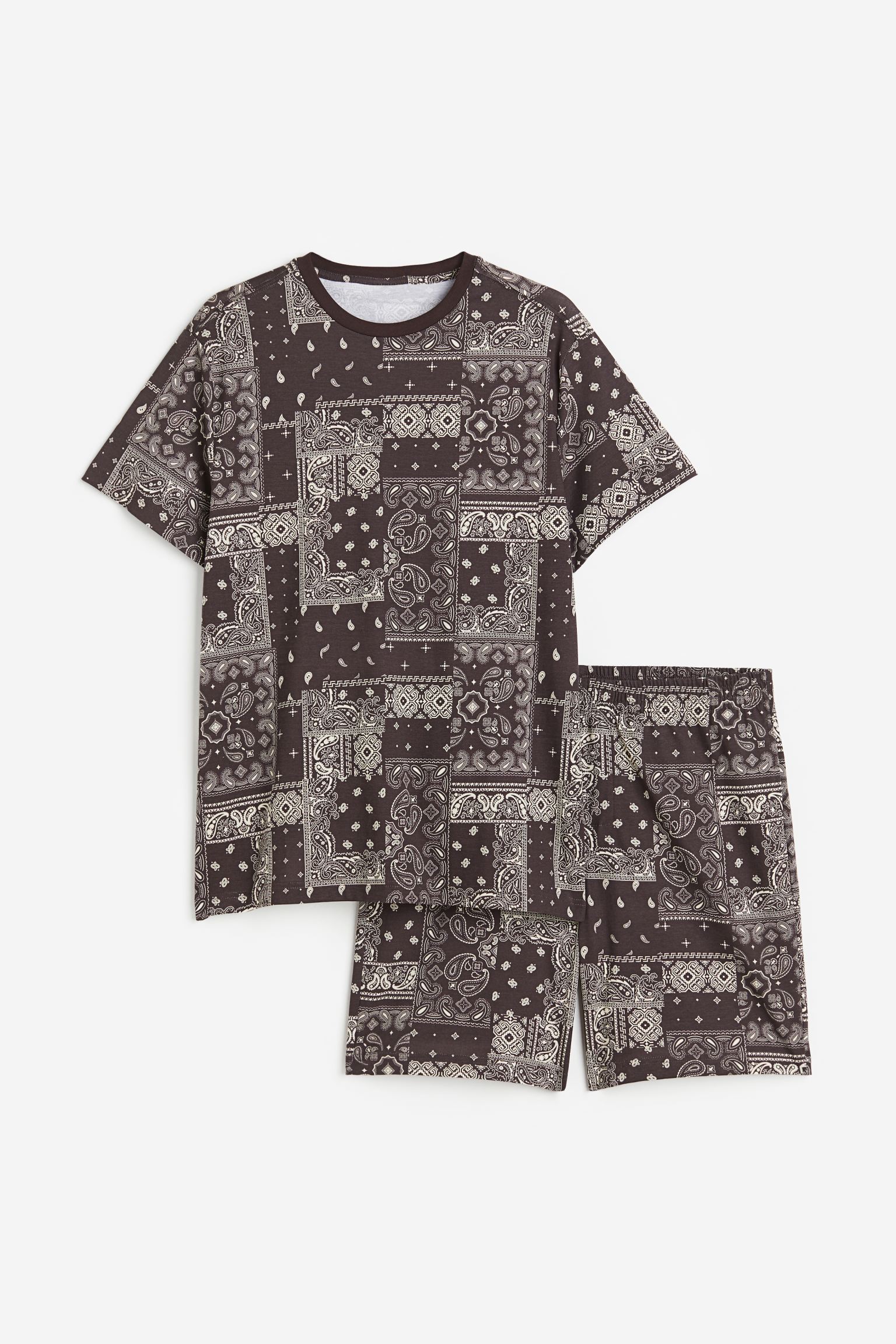 

Пижамная футболка и шорты Regular Fit