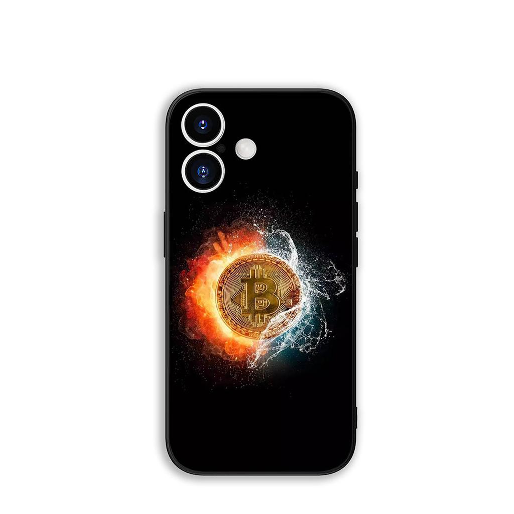 Phone Cover Bitcoin BTC Casing for Xiaomi Poco F7 F6 F8 Ultra F5 X7 X6 X5 X3 NFC M7 M6 Pro C85 C75 C65 C71 C61 Case