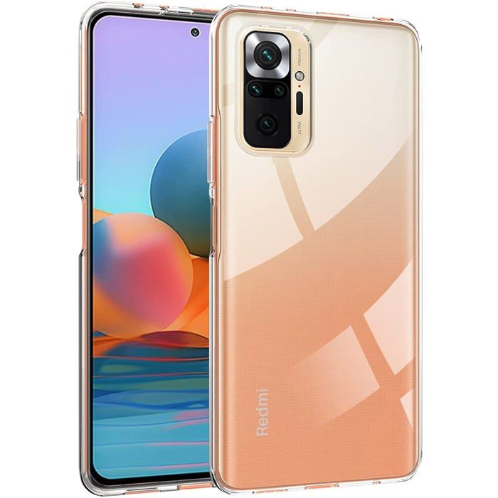 Coque et tour de cou pour Xiaomi REDMI NOTE 10 PRO - TPU Souple Transparent Cordon Noir réglable Phonillico®