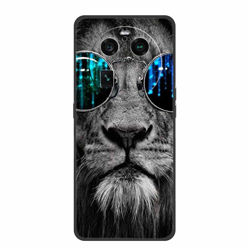 For Oppo Find X6 Pro Case Astronaut Soft Silicone Shockproof Phone Back Cover Cases for Oppo Find X6 Pro 5G Spaceman Lion Shell