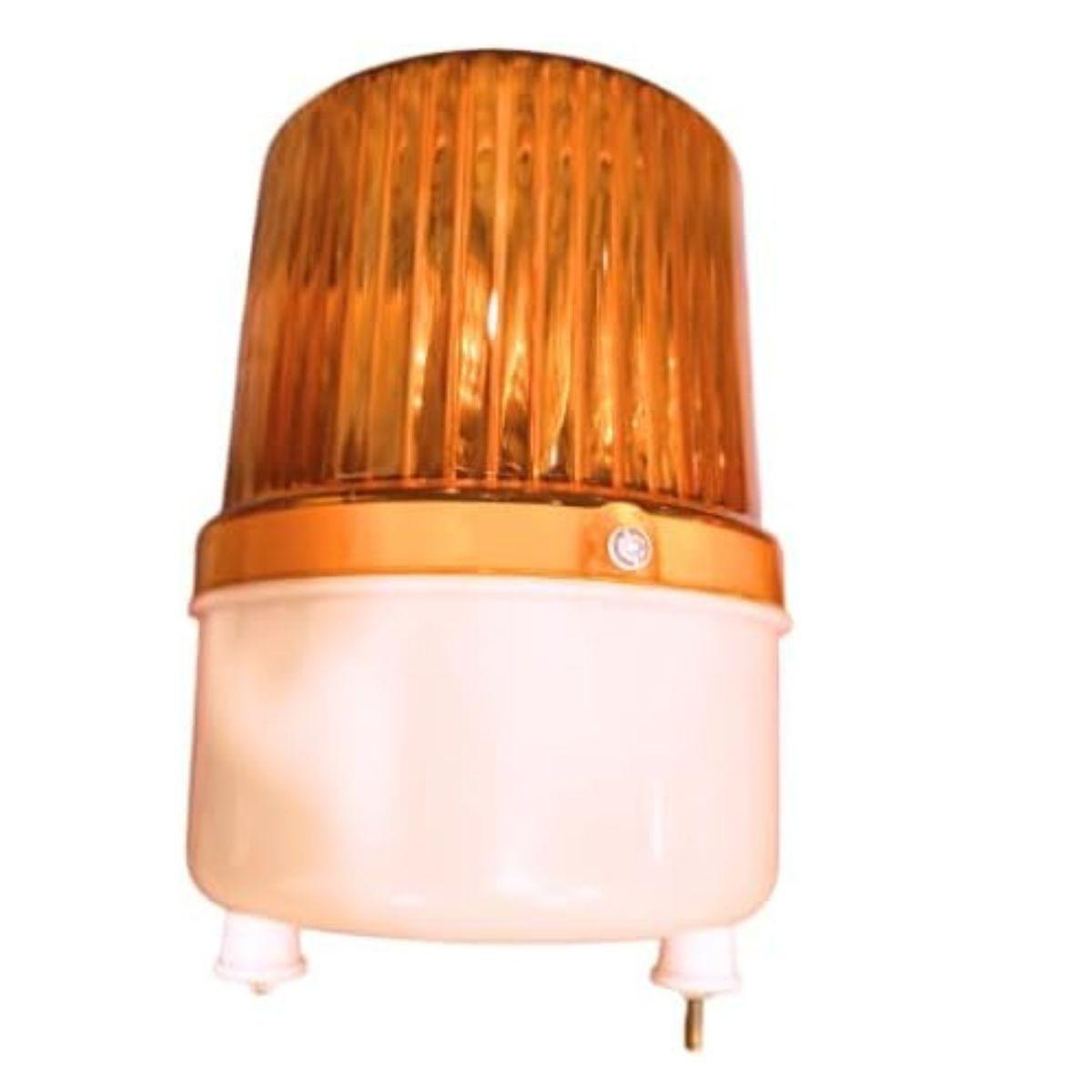 Янтарный вращающийся проблесковый маяк 24 В для грузовика, трактора, автобуса, квадроцикла, мотовездехода | Универсальная лампа безопасности янтарь