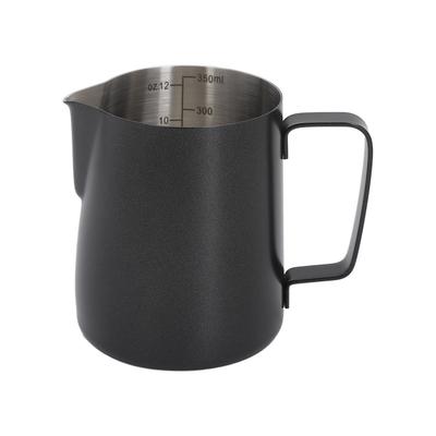 Ziehen Blume Tasse Edelstahl Kunst Aufschäumbecher Spitzmund Kaffee Schaumschläger für Zuhause