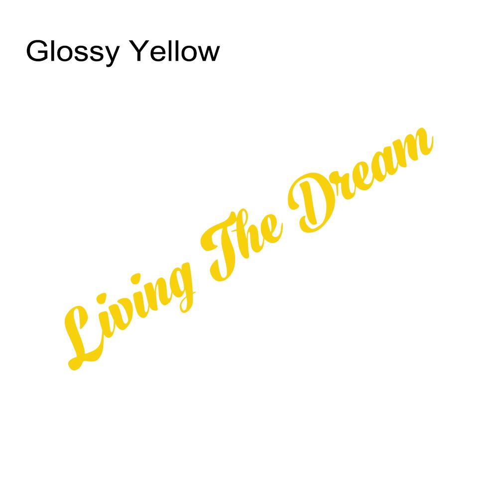 Car Stickers For MAN TGX TG Auto Accessories Living The Dream Styling Vinyl Film Whole Body Decor Decals Multicolor Available
