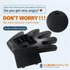 Gesture LED Wireless Adhesive LED Light Car Inside Window Sign Road Rage Middle Finger Up Funny Palm LED Hand Light