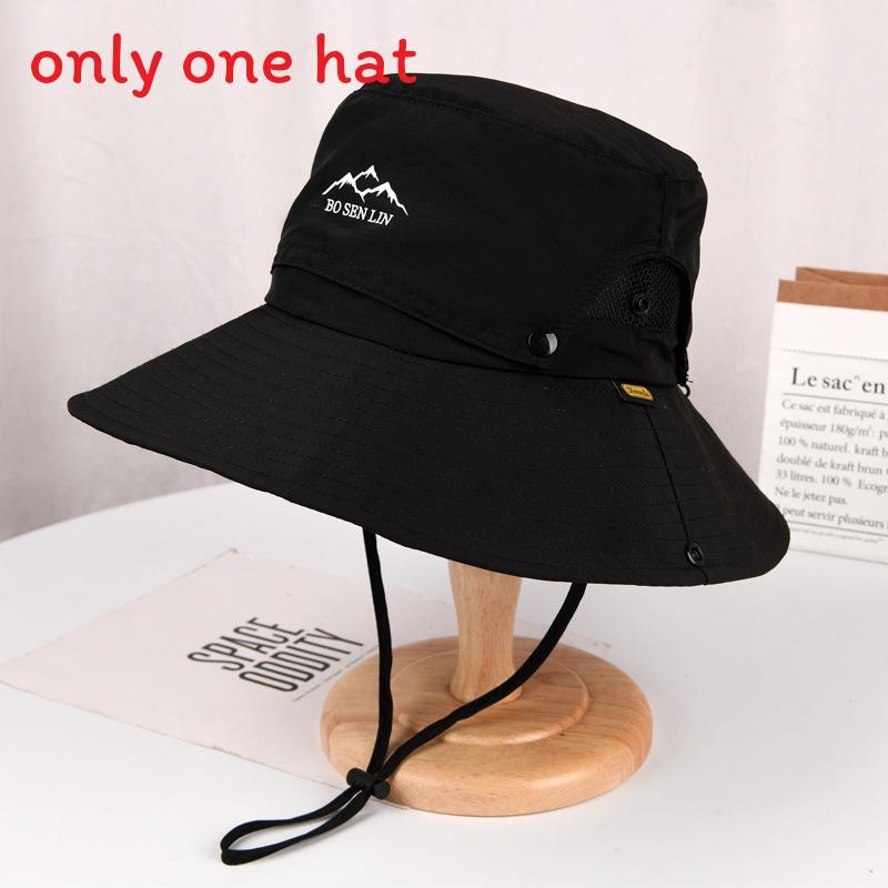 Uv Protection Cap For Travel With Waterproof Quickdry Fabric And Large Brim Suitable For All Seasons