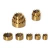 5 Sizes HSS Drill Bit High Speed Steel Carbide Tip Hole Saw Tooth Cutter Metal Drilling Woodwork Cutting Carpentry Crowns