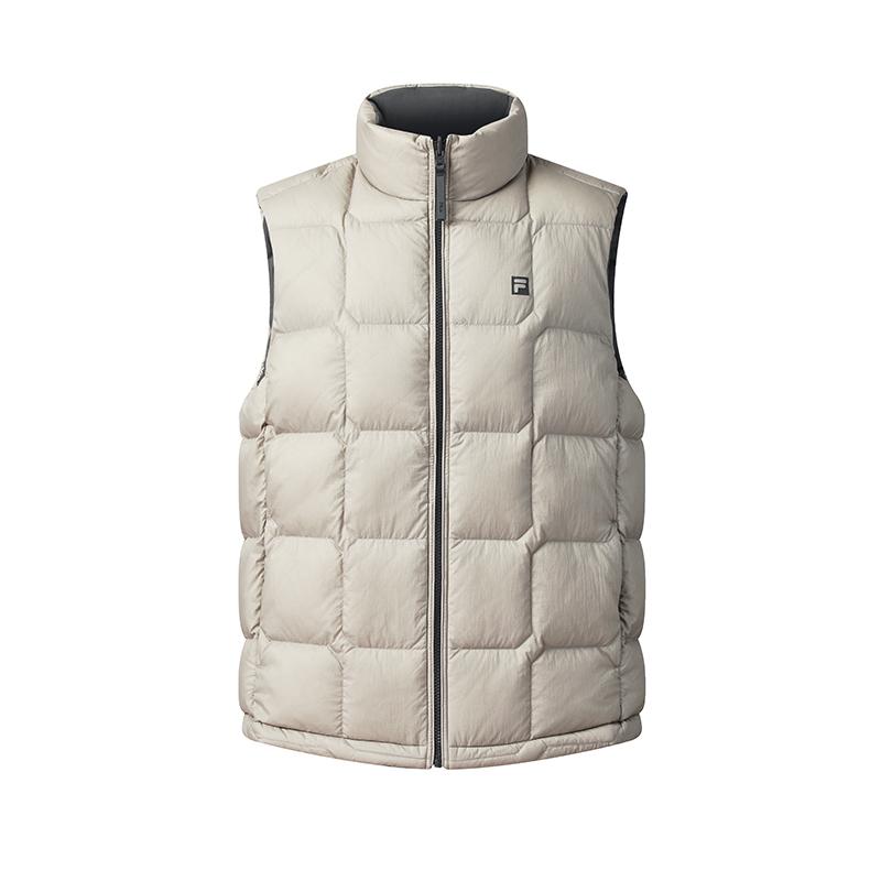 FILA Fitness Down Vest Unisex Hazy A51U541903FBG