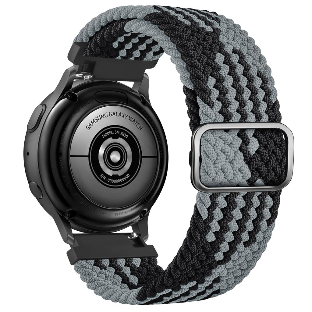 Elastic Braided Strap For Samsung Galaxy Watch 7 6 5 4 40mm 44mm/5 Pro 45mm Band For Galaxy Watch 6 4 Classic /Active 2 Bracelet