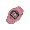 CASIO 100 meters waterproof Quartz resin strap 42.1*37.9*11.3mm women's watch pink BGD-5650-4JF
