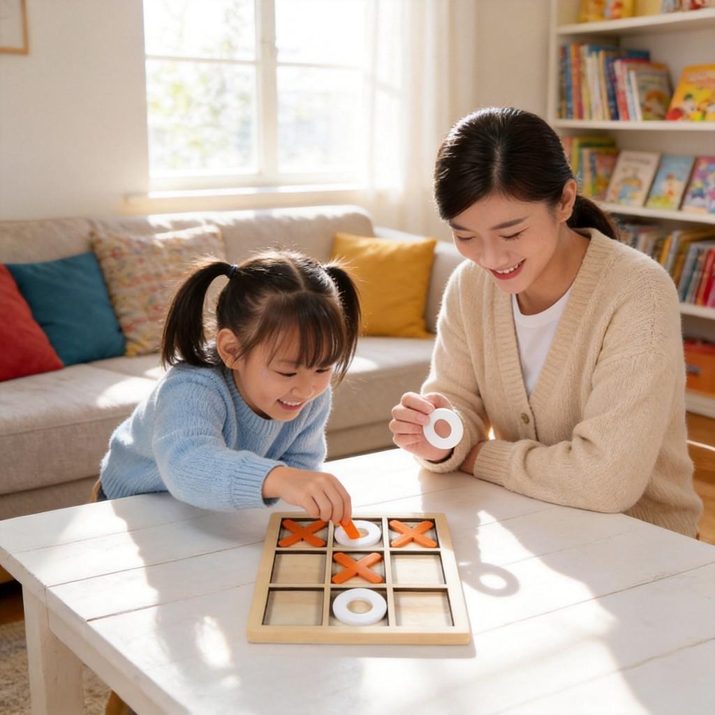 Wooden Educational Game For Kids Brain Development Parent Child Play