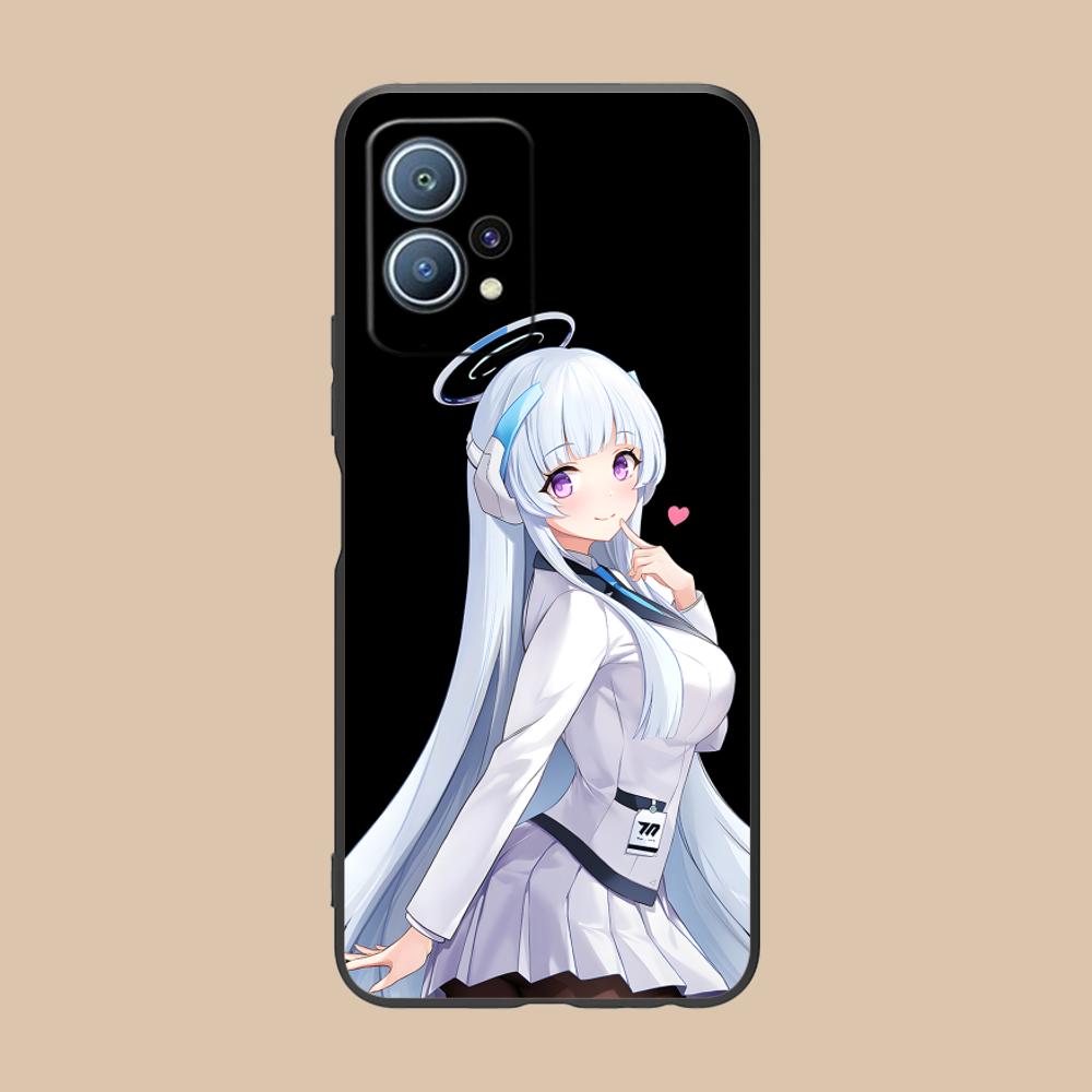 Blue Archive Ushio Noa Phone Case for Huawei P60 P50 P40 P30 P20 P10 P9 P8 Pro Lite Plus Colorful Printing Cover Luxury Cover