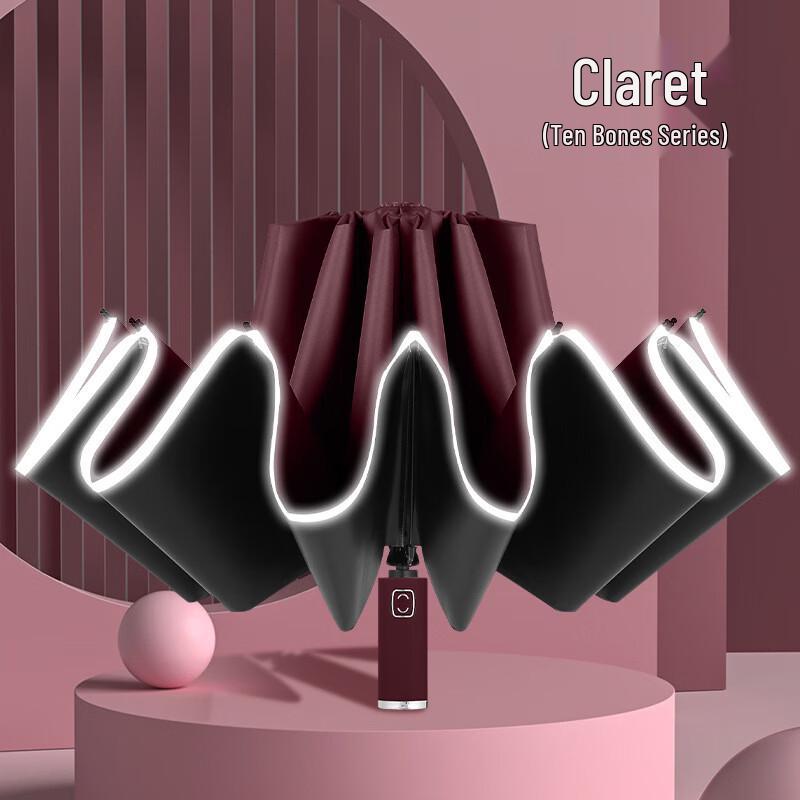 Автоматический перевернутый зонт OIMG с 10 ребрами