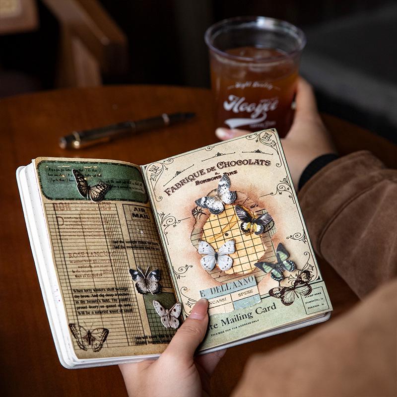 Retro Planner: Beautiful Day Collection – Vintage Pages Collage Series