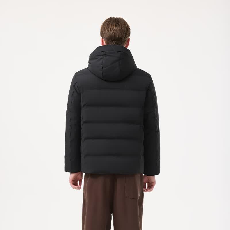 Men's Detachable Hood Down Jacket