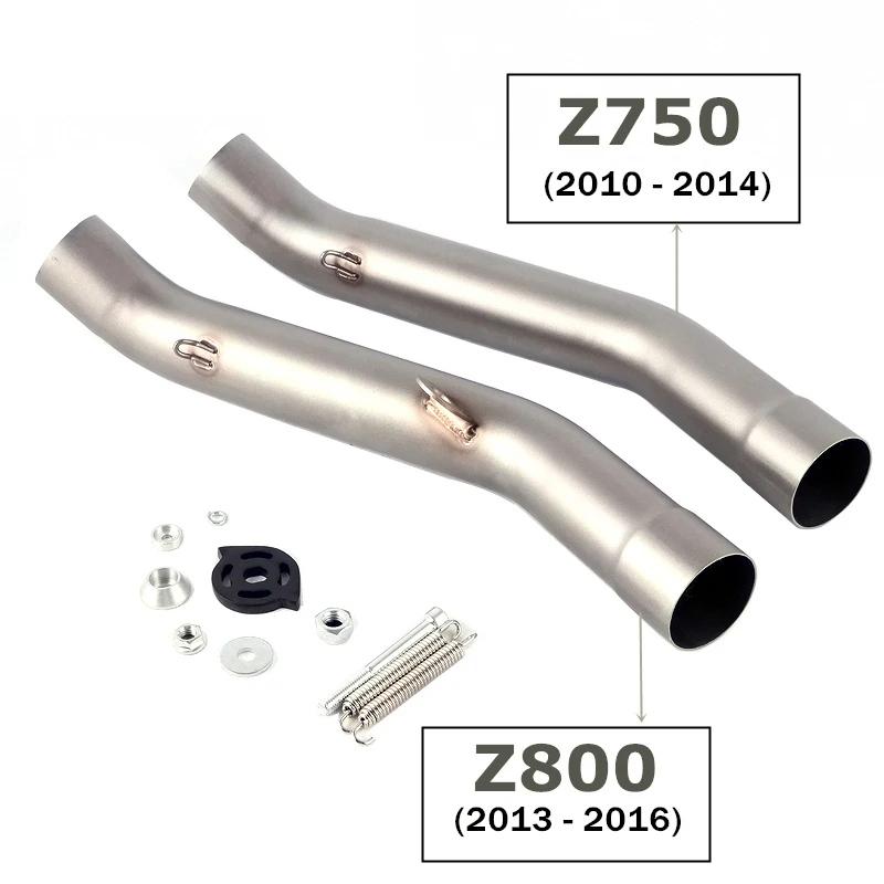 Motorcycle Exhaust Muffler Escape For KAWASAKI Z800 2013-2016 Z750 2007-2014 Exhaust Contact Middle Link Pipe Z750 Z800